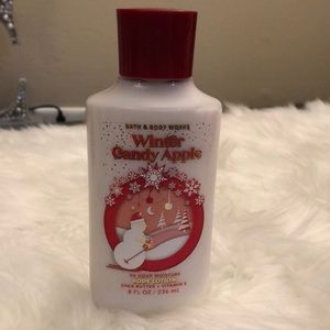 NWT Bath & Body Works Winter Candy Apple 24 Hour Moisture Body Lotion w/ Shea